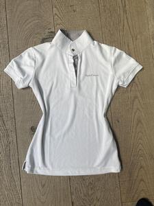 Polo blanc concours manches courtes