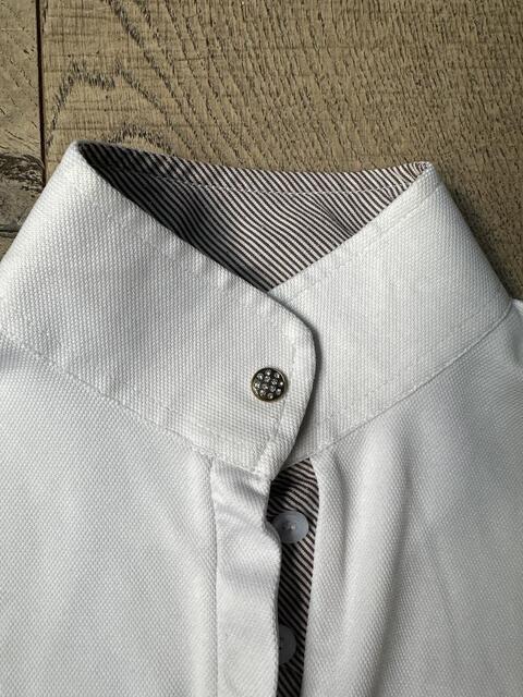 Polo blanc concours manches courtes