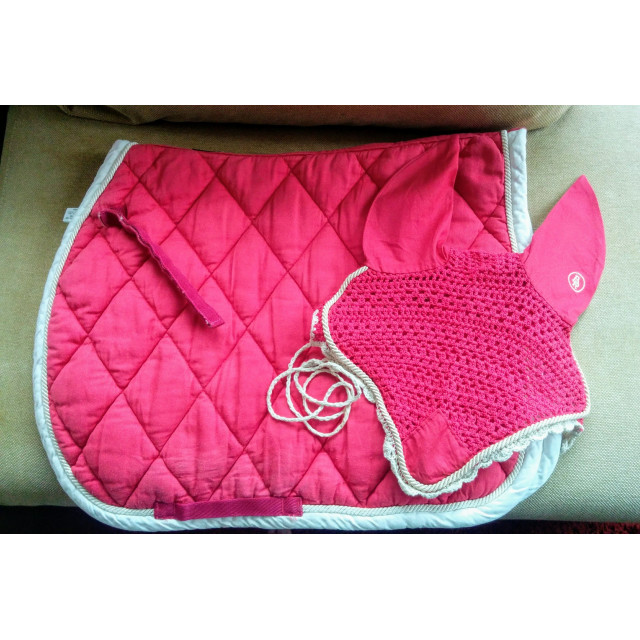 Tapis + Bonnet BR Framboise