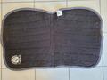 TAPIS FOUGANZA NID D'ABEILLE ROUGE ET GRIS COMME NEUF