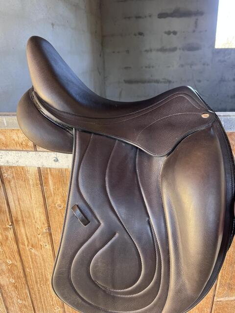 Selle de dressage noire 2022