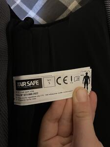 Air bag X’air safe freejump taille s neuf