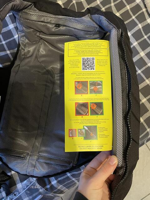 Air bag X’air safe freejump taille s neuf