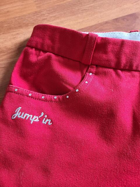 Pantalon Hervé Godignon T36 rouge