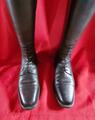 Superbes bottes équitation en cuir noir HPB, neuves, 39
