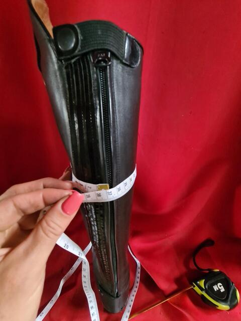 Superbes bottes équitation en cuir noir HPB, neuves, 39