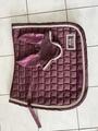 ensemble tapis dressage violet