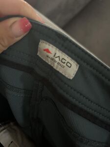 Pantalon bleu canard