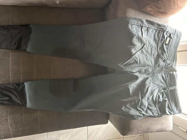 Pantalon bleu canard