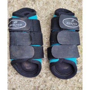 eensemble de guetres fermees et proteges boulets pour le cross taille poney