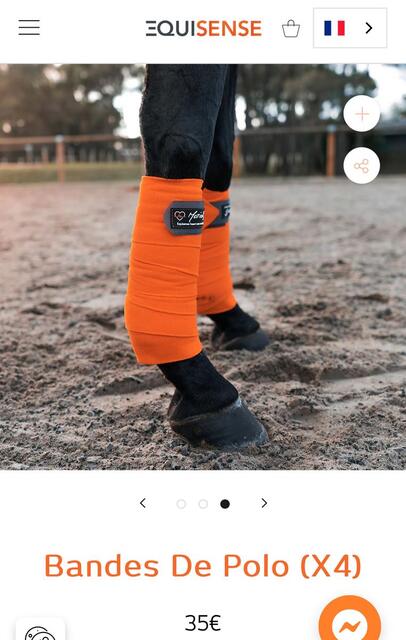 Bandes de polo Equisense