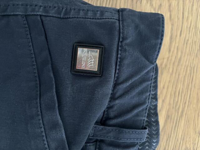 Pantalon equiline dressage bleu marine