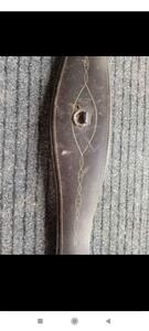 Sangle cuire marron 125cm