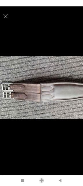Sangle cuire marron 125cm