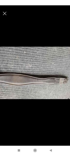 Sangle cuire marron 125cm