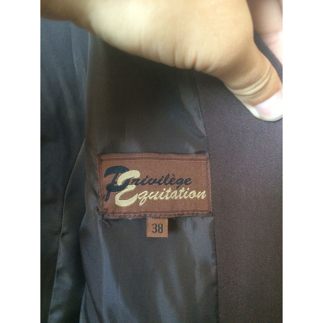 Veste de concours Privilège Equitation marron