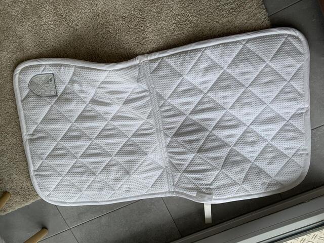 Tapis blanc dressage Equitheme