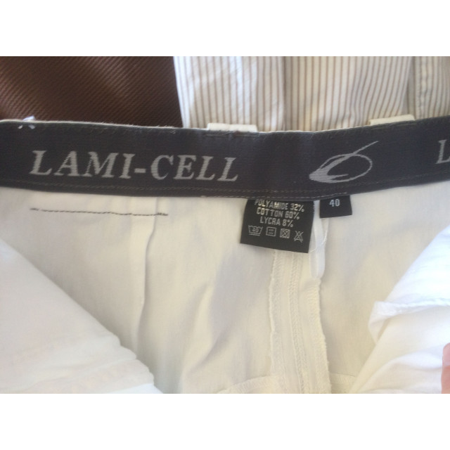 Pantalon blanc Lami-cell