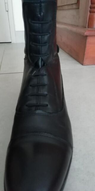 Bottes noires Félix Bühler 39 cuir