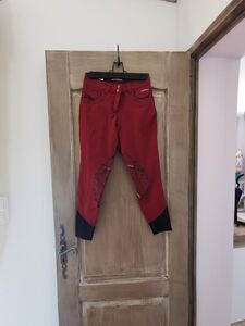 Pantalon Lemieux bordeaux