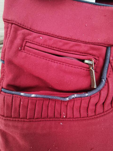 Pantalon Lemieux bordeaux