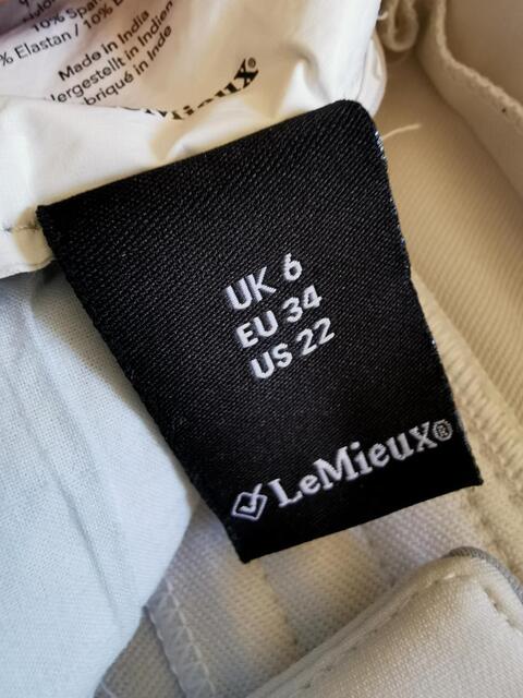Pantalon de concours Lemieux blanc
