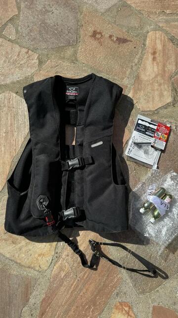 Gilet Air bah Hit Air complet MLV3 noir