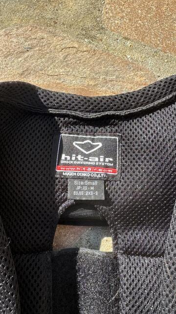 Gilet Air bah Hit Air complet MLV3 noir