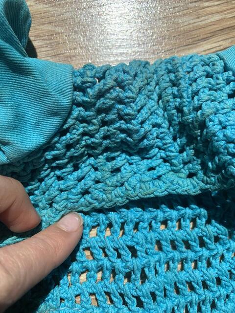 bonnet Lamicell bleu cyan d’occasion