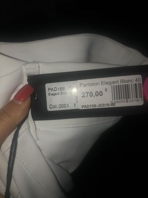 Pantalon blanc neuf