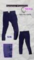Pantalon Flags&Cup violet