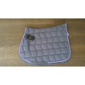 Tapis gris taille poney