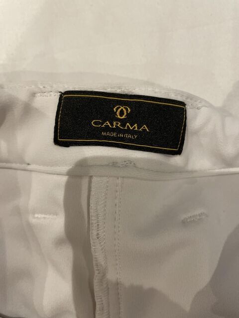 Pantalon blanc de concours CARMA Italie - taille 36