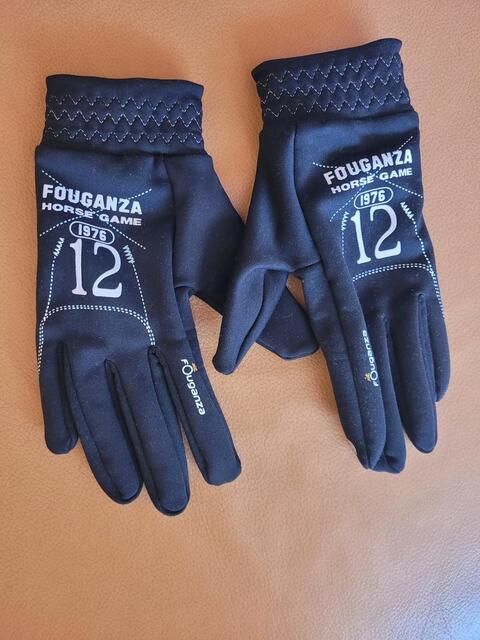 Gants d'équitation Fouganza taille XS très bon état