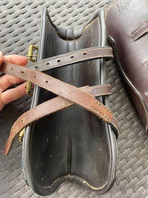 Guêtres en cuir