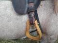 Selle western de randonnée et sacoches