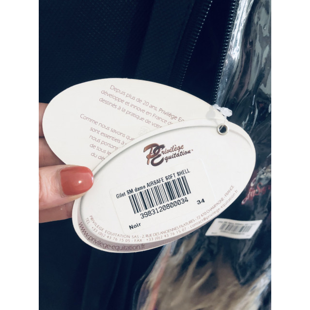 Airbag Helite et veste Airbag Privilège équitation