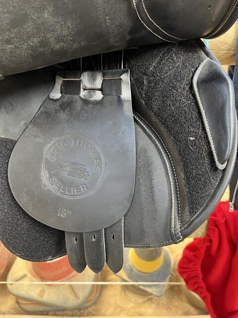 Selle Eric Thomas mixte fitter noir 18’