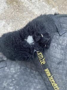 amortisseur noir mouton