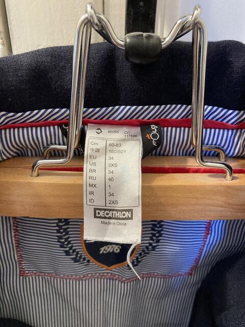 Veste de concours