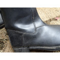 Bottes en similis cuir
