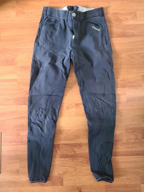 Pantalon pikeur T34 bleu marine
