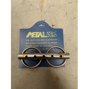Mors flûte Metalab - Taille 125mm