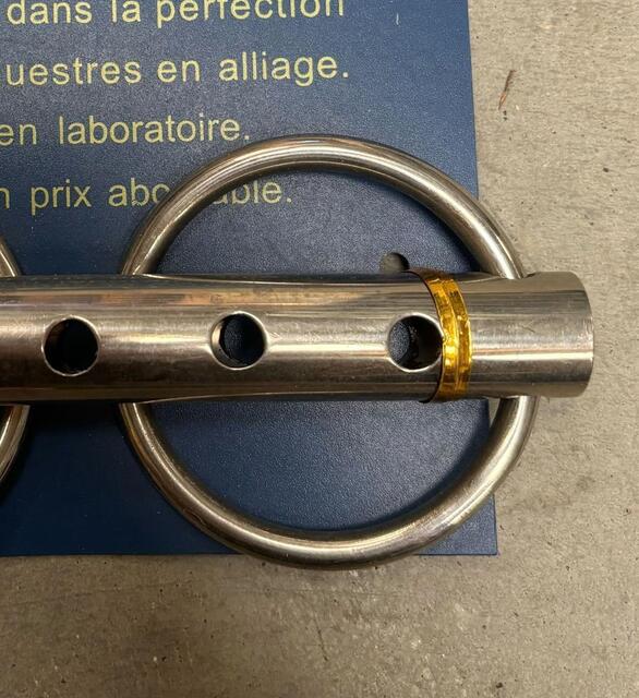 Mors flûte Metalab - Taille 125mm