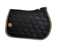 Tapis de selle Equ'idées Noir et beige
