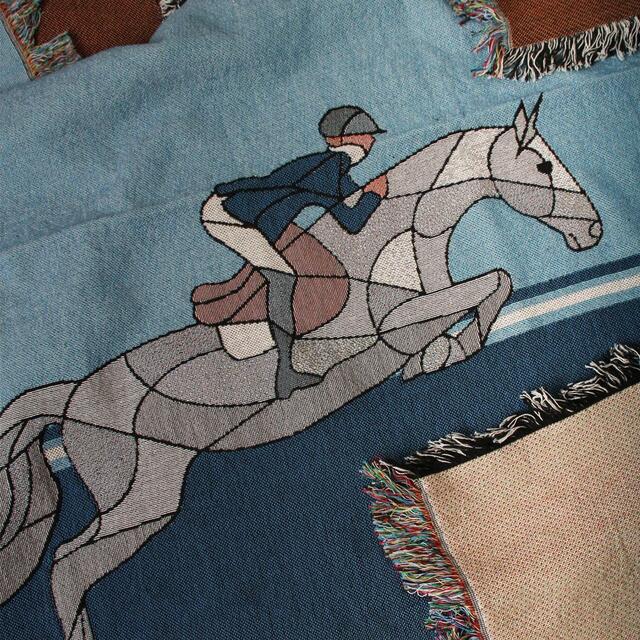 UNIQUE: Plaid HORSE ON THE LOOSE