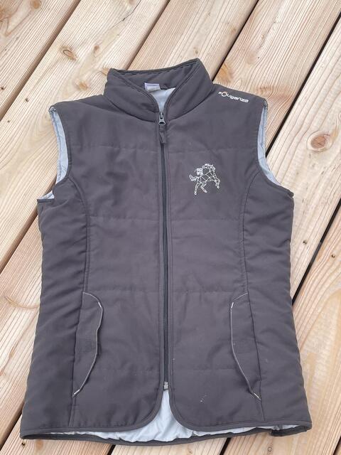 Doudoune sans manche Gris anthracite Fouganza taille 14 ans