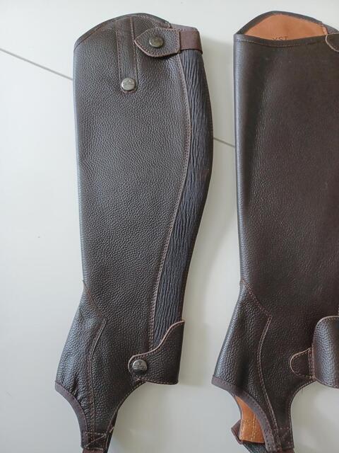 Mini chaps marron
