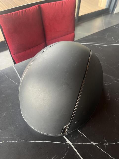 Bombe Samshield Shadowmat petite visière coque M noir mat