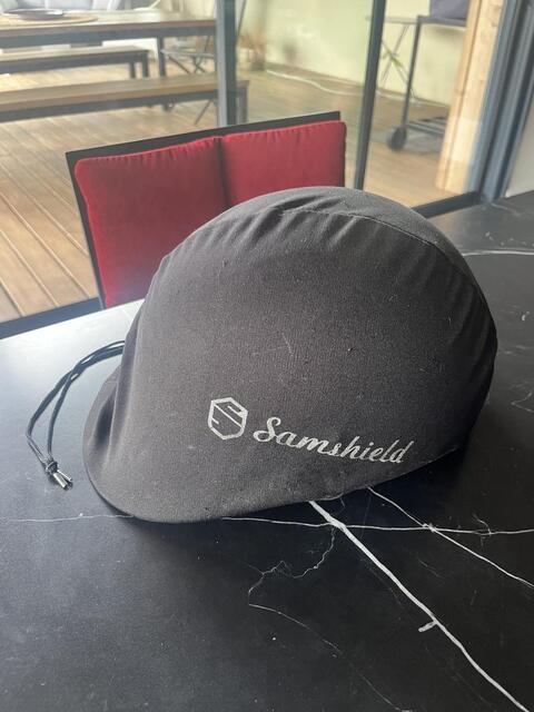 Bombe Samshield Shadowmat petite visière coque M noir mat
